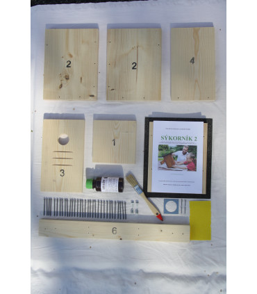 Sestavte si ptačí budku - dárek pro dědu | dárek pro dědečka