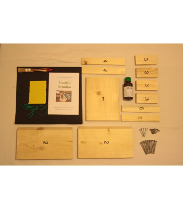 Sestavte si krmítko pro ptáky | dárek pro dědečka