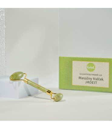 Masážní jadeitový váleček – péče o pleť pro babičku | Babičkářství.cz