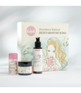 Dárkový balíček Bezstarostné ráno – přírodní kosmetika pro babičku | Babičkářství.cz