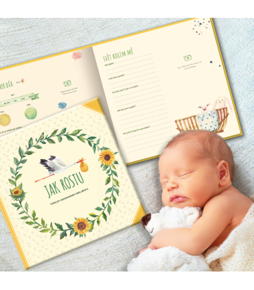 Jak rostu - Kniha pro zaznamenávání mého dětství