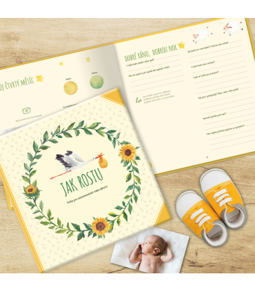 Jak rostu - Kniha pro zaznamenávání mého dětství