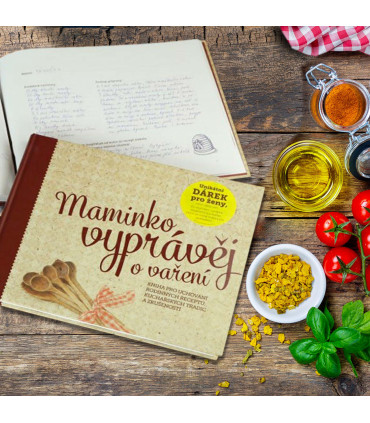 Maminko, vyprávěj o vaření | dárek pro babičku a maminku