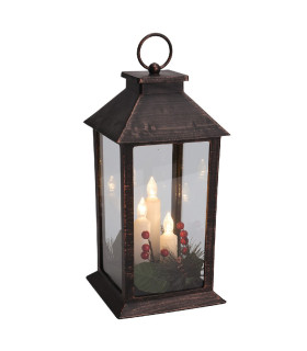 Lucerna - 3x LED svíčky