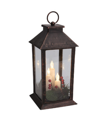 Lucerna - 3x LED svíčky