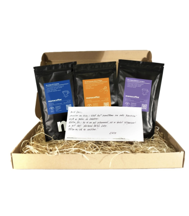 Degustační dárková sada káv z české pražírny