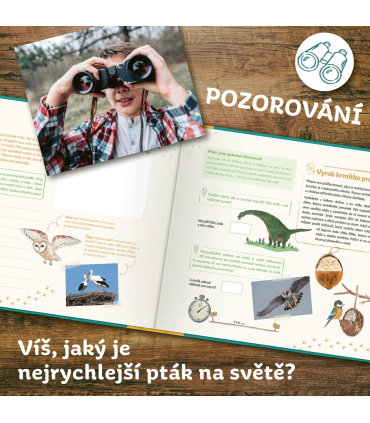 Můj atlas zvířat a rostlin - Kniha, kterou si děti dotváří samy