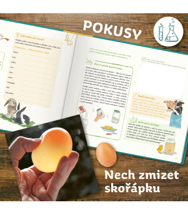 Můj atlas zvířat a rostlin - Kniha, kterou si děti dotváří samy