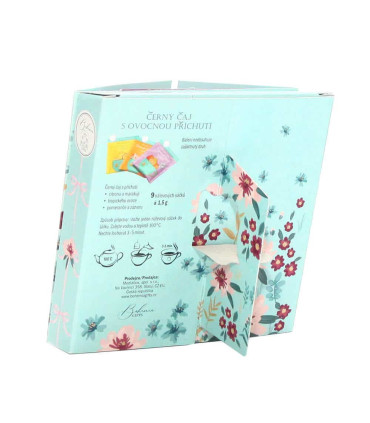 Interaktivní dárková sada čajů s přáním milé babičce