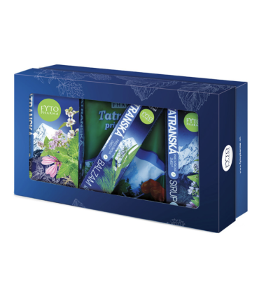 Tatranská průdušková směs – dárková kazeta pro prarodiče
