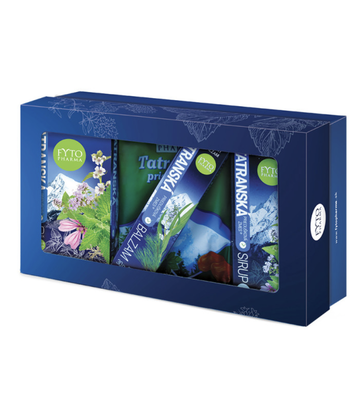 Tatranská průdušková směs – dárková kazeta pro prarodiče