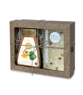 Vánoční čaj a med s limetkou – dárek pro babičku