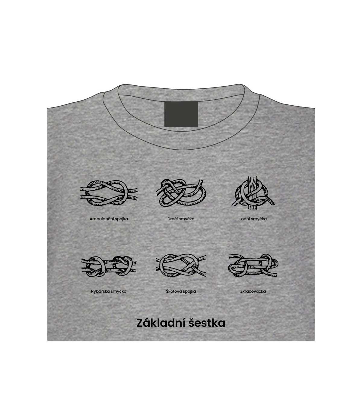 Dětské tričko Základní šestka
