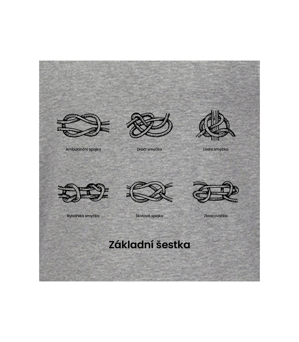 Dětské tričko Základní šestka