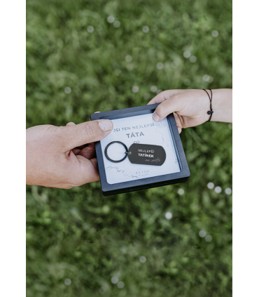 Klíčenka NEJLEPŠÍ TATÍNEK v dárkové krabičce