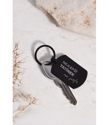 Klíčenka NEJLEPŠÍ TATÍNEK v dárkové krabičce