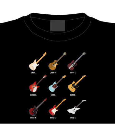 Tričko Nezapomenutelné kytary