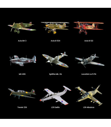 Tričko Slavná československá letadla