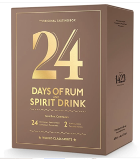 Rumový adventní kalendář – dárek pro dědečka