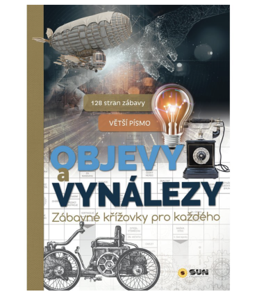 Křížovky Objevy a vynálezy – dárek pro babičku a dědu