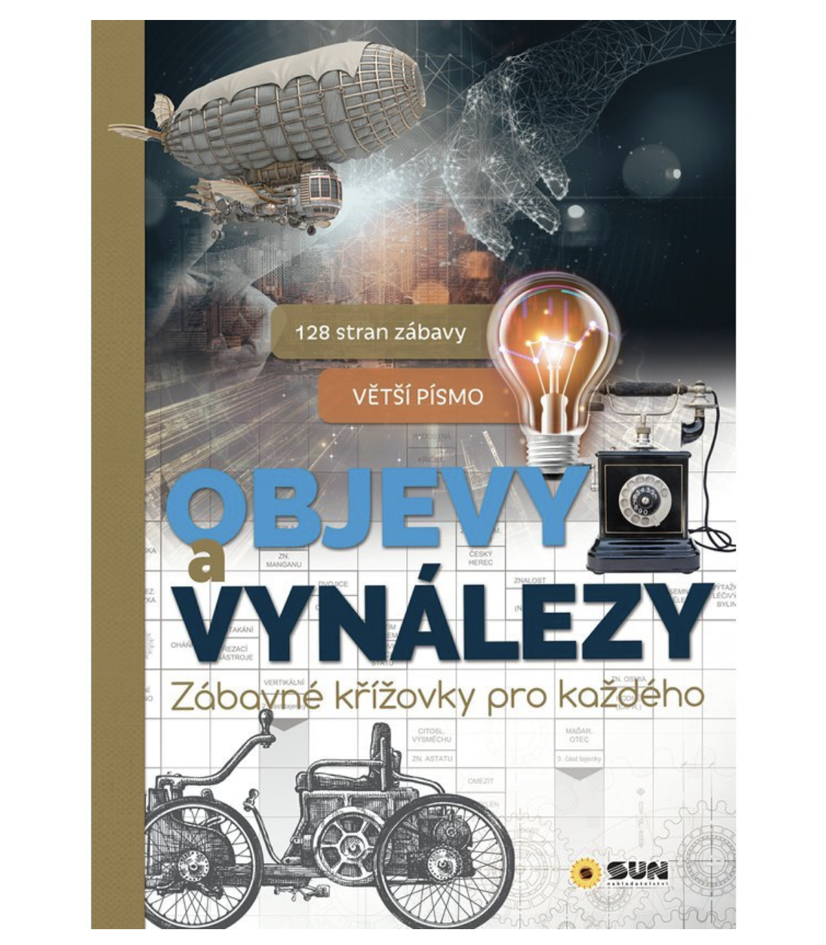 Křížovky Objevy a vynálezy – dárek pro babičku a dědu