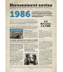 Narozeninové noviny 1986| Originální dárky s věnováním