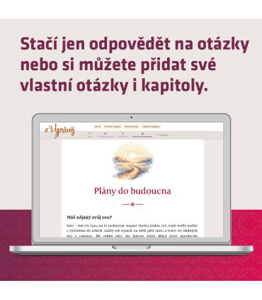 eVyprávěj Můj příběh (verze pro ženy) včetně tištěné knihy