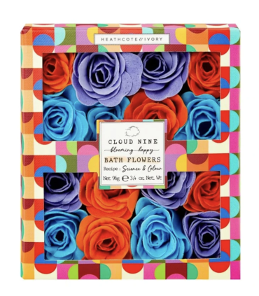 Mýdlové květiny v dárkovém balení pro babičku