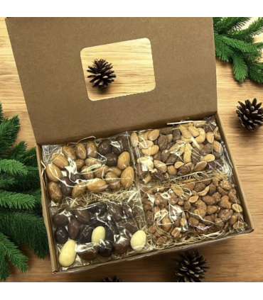 Narozeninový mix ořechů v dárkovém balení