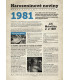 Narozeninové noviny 1981| Originální dárky s věnováním