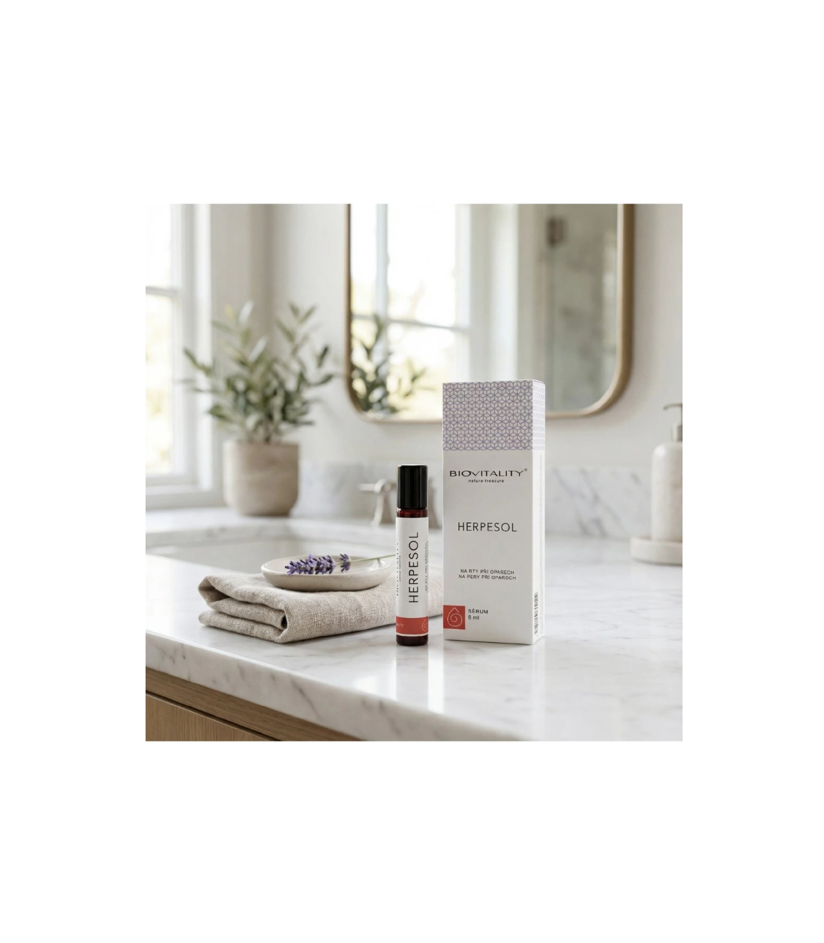 HERPESOL - sérum na rty při problémech s opary