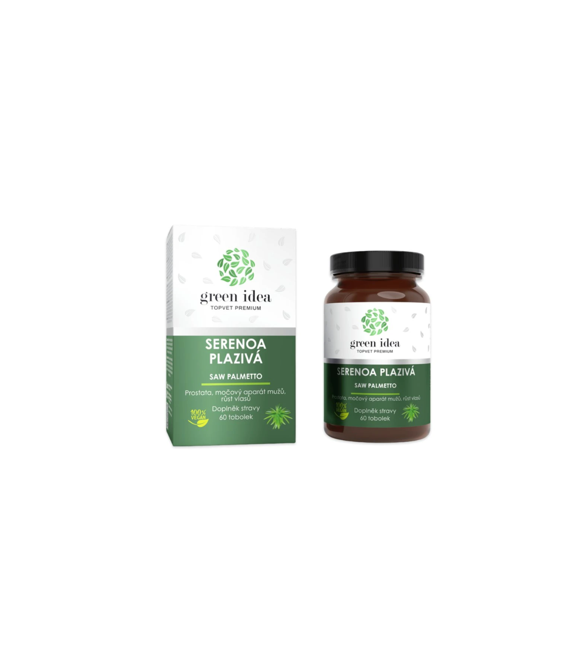SERENOA PLAZIVÁ - prostata, růst vlasů
