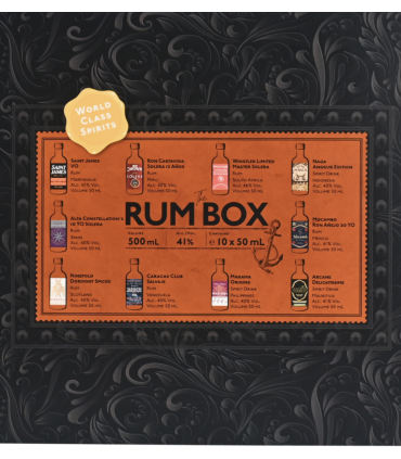 Rum Box Yellow Edition – degustační sada rumů pro dědečka | Babičkářství