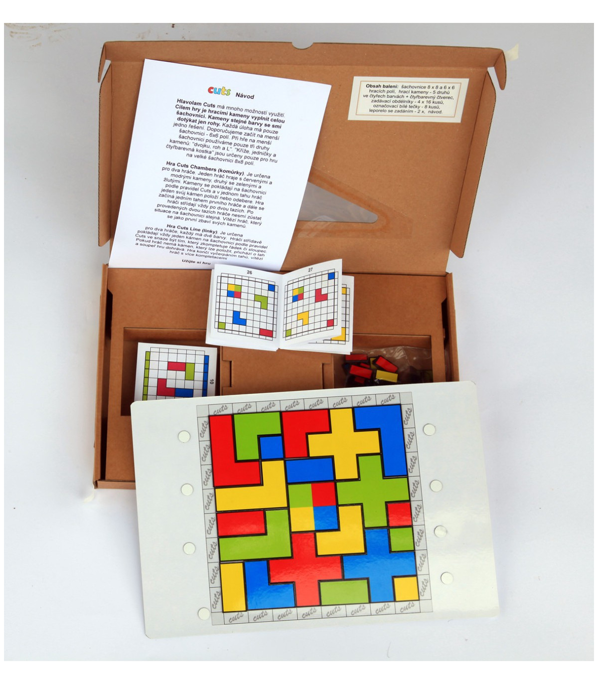 Hlavolam CUTS | dárek pro babičku a dědečka