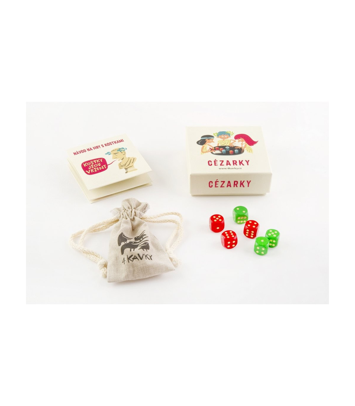 Cézarky - sada kosktových her