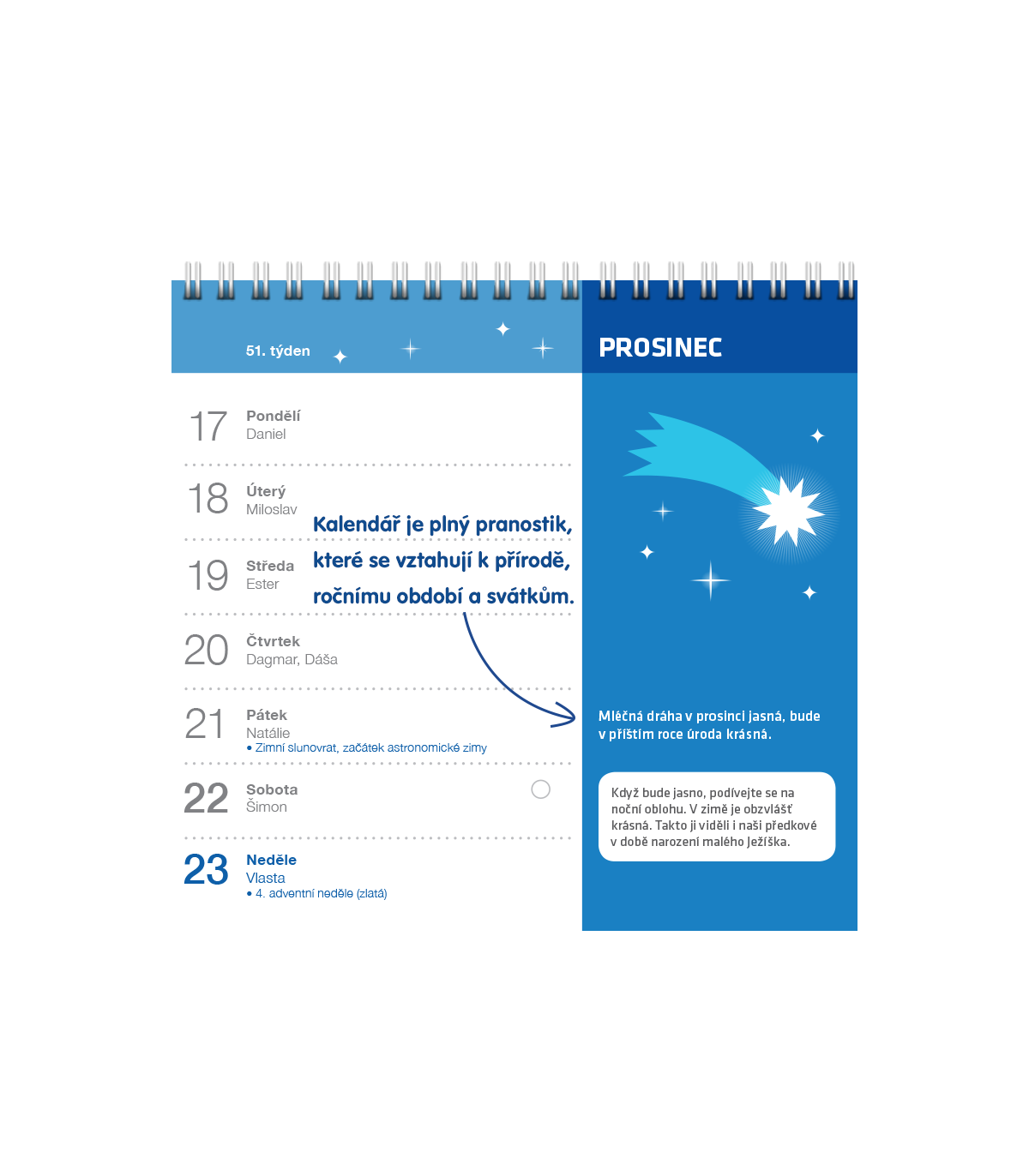 Nejmilejší kalendář pro babičku a dědu