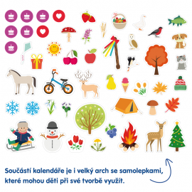 Nejmilejší kalendář pro babičku a dědu