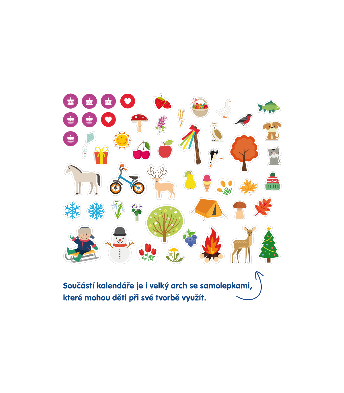 Nejmilejší kalendář pro babičku a dědu