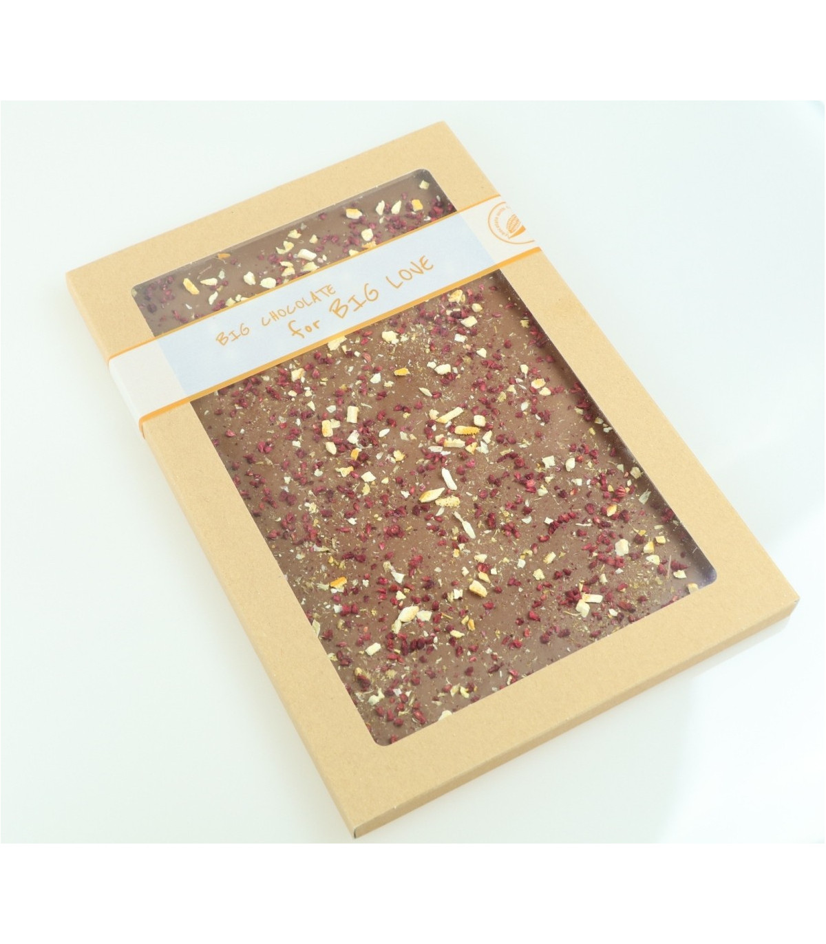 Hořká maxi čokoláda velikosti A4