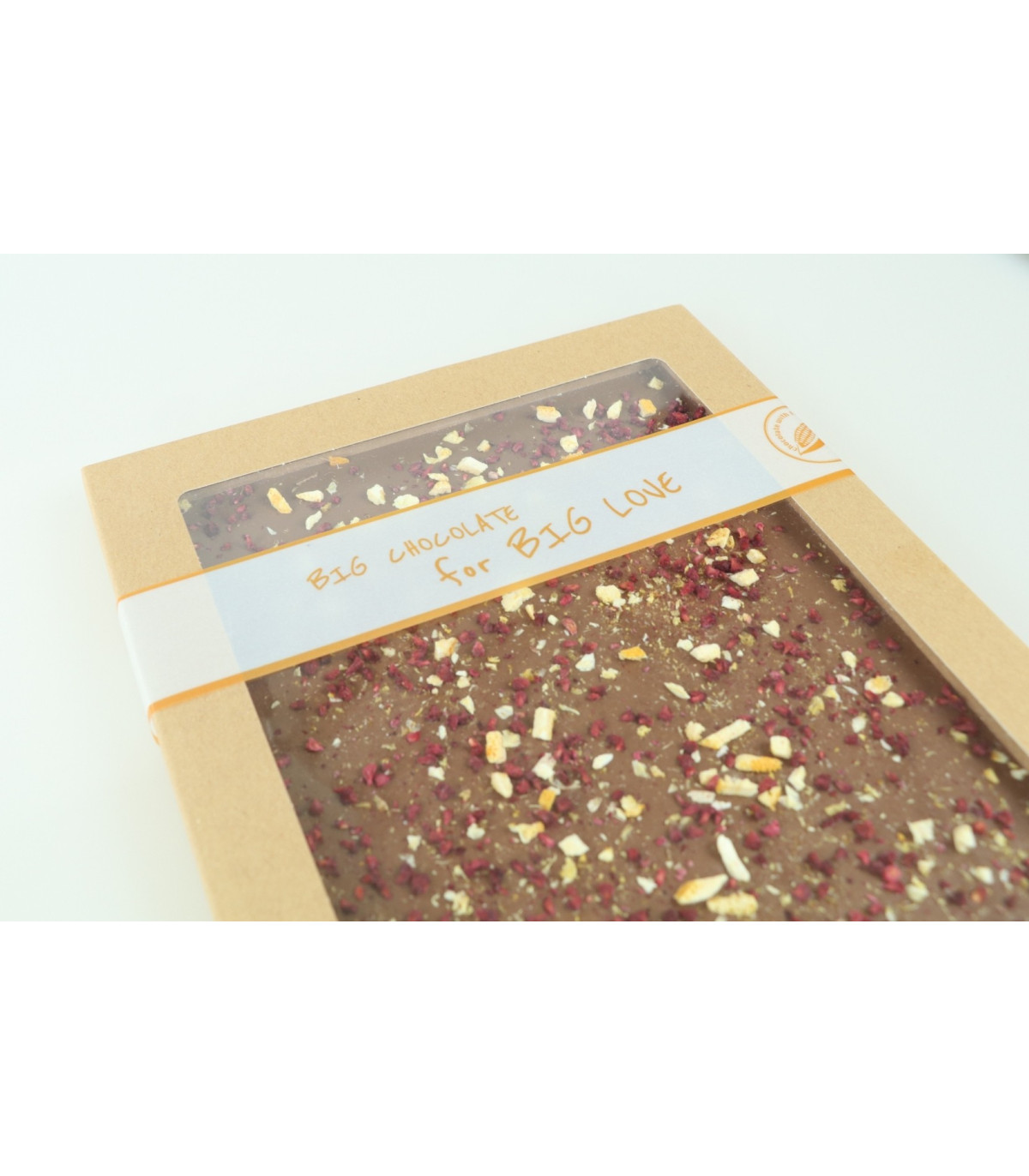 Hořká maxi čokoláda velikosti A4