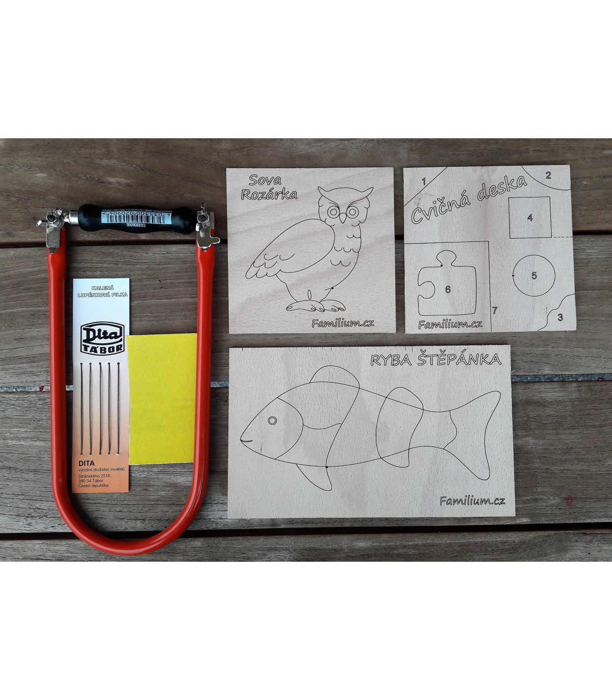 VYŘEZÁVACÍ SADA - pro začínající řezbáře