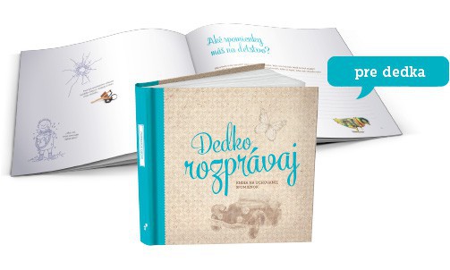 Levně Dedko, rozprávaj - slovenská verze vzpomínkové knížky
