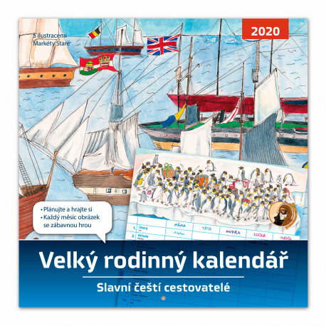 Velký rodinný kalendář 2020