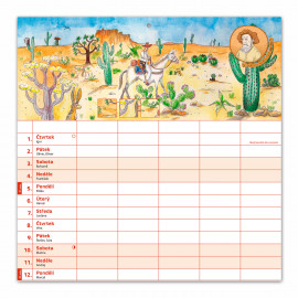 Velký rodinný kalendář 2020