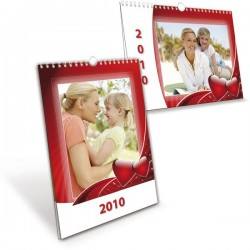Kalendář A4 na příští rok s fotkami rodiny pro prarodiče