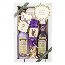 Dárkové balení gel + šampon + sůl růže