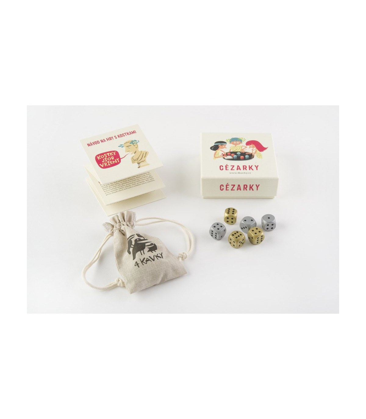 Cézarky - sada kosktových her